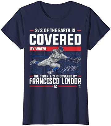 Франциско Линдор покриен со маица - облека