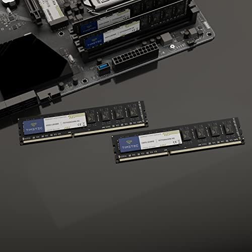 TimeTec 16 GB комплет DDR3L / DDR3 1600MHz PC3L-12800 / PC3-12800 Не-ECC Unbuffered 1.35V / 1.5V CL11 2RX8 Двојна ранг 240 PIN UDIMM десктоп