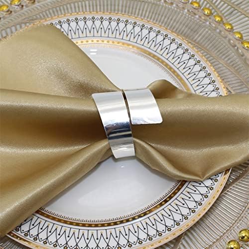 N/A салфетка прстени сет на тркалезни држачи за салфетка за украси за Божиќни свадбени украси за свадби