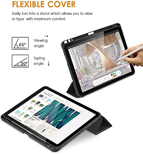 Случај за TPACC за iPad Mini 5 2019 / Mini 4 -та генерација, тенок PU кожен кожен склоп на склопување на куќиште на повеќекратни