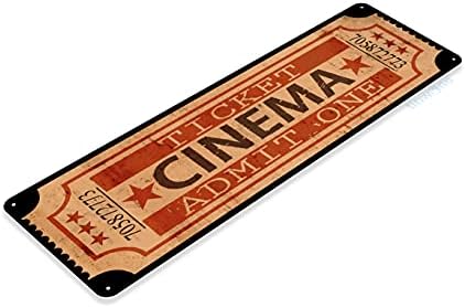 Знак За Билет За Филм Признајте Еден Знак За Билет За Филм Карневал Домашно Кино Знак За Билет Д181