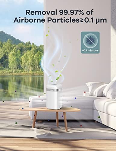 Прочистувачи на воздух За Спална Соба: Велов H13 Вистински Прочистувачи На Воздух hepa За Отстранување На Алергени За Домашни