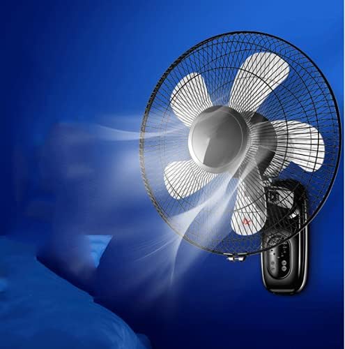 Waczj Ѕид Монтирани Замав Вентилатор 3 Поставувања Брзина 7.5 Час Тајмер Моќен Проток На Воздух Енергетски Ефикасен Идеален За Спални