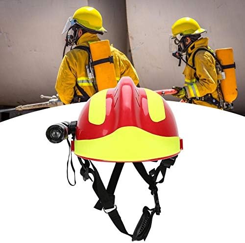 Тврда капа, професионални шлемови за безбедност за спасување, анти-влијаат противпожарна заштита за заштита од пожарникари со фарови