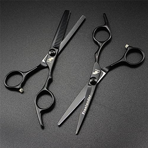 XJPB фризерски ножици Поставете ножици за сечење на косата, ножици за ножици 6.0 инчи јапонски 440C не'рѓосувачки челик за мажи