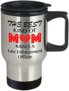 Смешно Службеник За Спроведување На законот Патување Кафе Кригла, Најдобар Вид На Мајка Покренува Службеник За Спроведување На Законот, Идеја